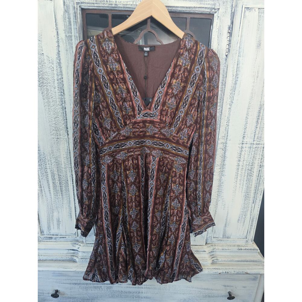 NWT PAIGE Bucatini Mini Dress - Size 2 - Picture 5 of 5